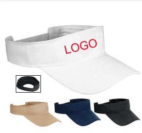 Heavyweight brushed cotton visor