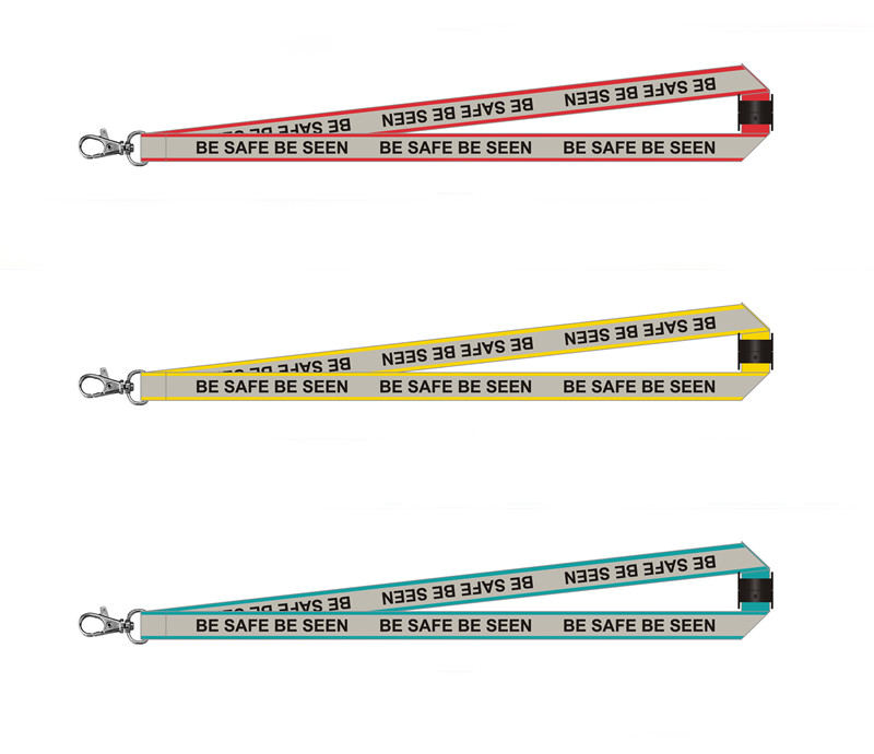 Reflective lanyard