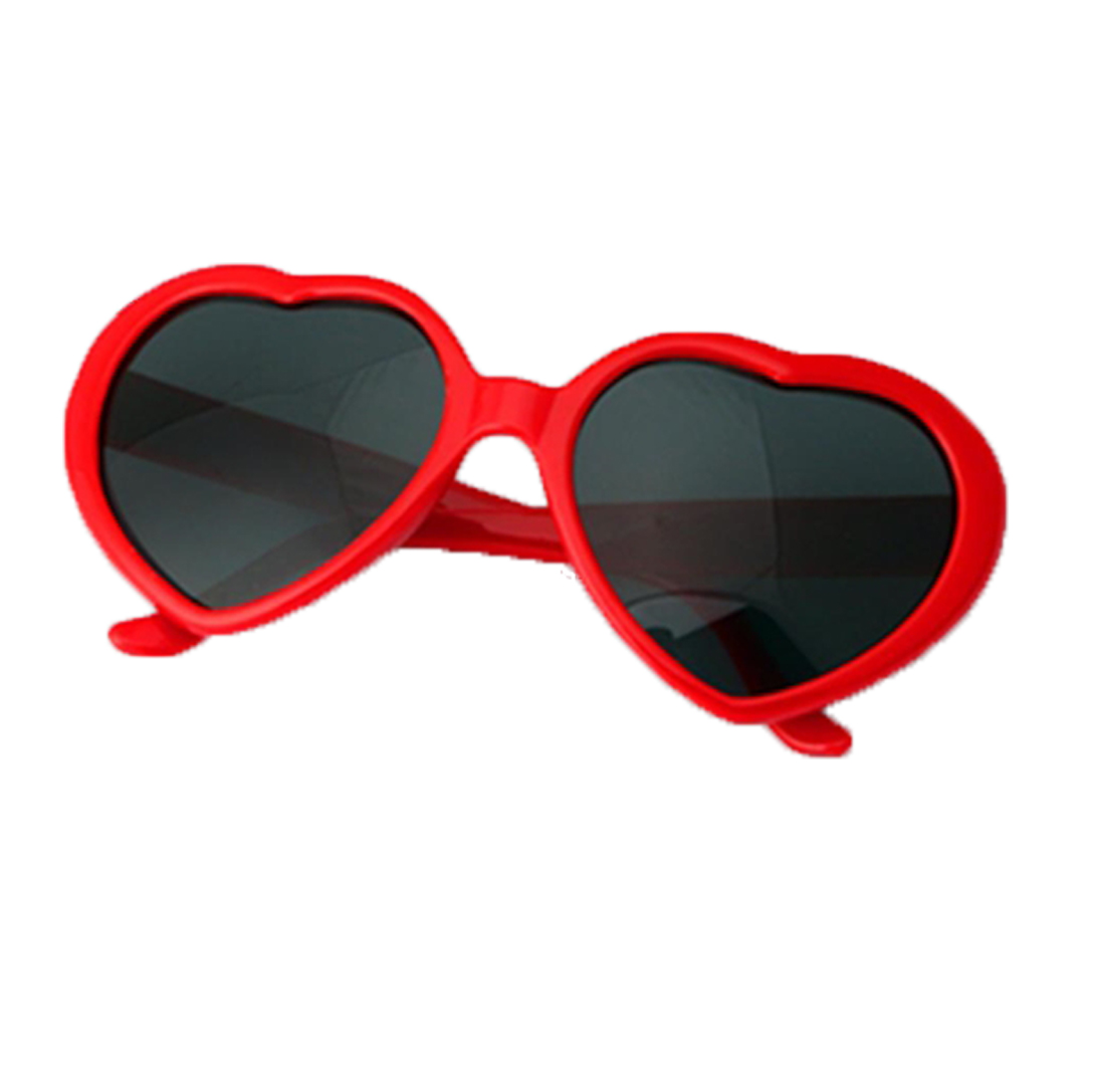 Heart shaped sunglasses