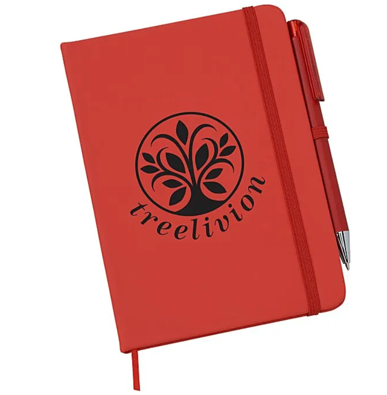 TaskRight Afton Notebook with Pen