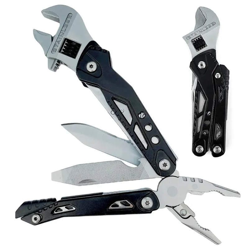 Multi-Function 10 In 1 Portable Wrench Folding Tool