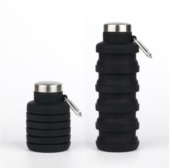 Collapsible Carabineer Water Bottle