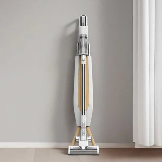 Wireless Vacuum Cleaner with Dust Collection Station Motor Suction Whole House Cleaning