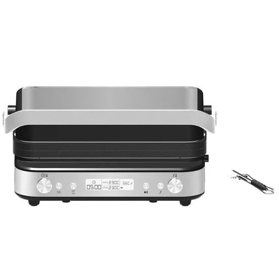 Premium 1600W Electric Stainless Steel Contact Grill