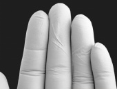 Disposable nitrile gloves