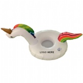 Inflatable Floating Unicorn Cup Holder