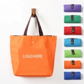 Snap roll up tote bag