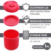 Silicone grease containers