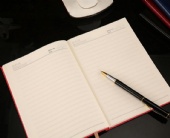 A5 PU Leather Softbound Journal Notebook