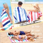 Quick Dry Sand Proof Beach Towel Blanket