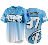 Dye Sublimated Baseball Jersey