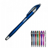 Retractable Stylus Ballpoint Pen
