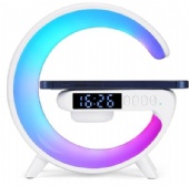 3 in 1 LED Night Light with 10W Wireless Charger, Multifunctional RGB Night Light, Bluetooth Speaker