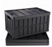 Collapsible Storage Bins with Lids