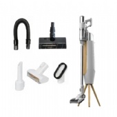 2025 High Power Cordless Vacuum Cleaner for Hotels Auto Empty Dust Collection Auto Dumping Station Handheld Bagless Battery