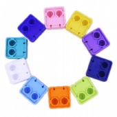 Silicone Building Blocks Earphone Cable Winder