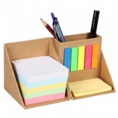 Stationary Foldable Paper Cube with Pen Stand and Memo Notes